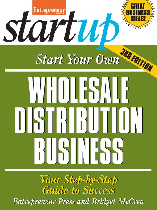 Title details for Start Your Own Wholesale Distribution Business by Bridget McCrea - Available